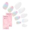 imageDashing Diva Glaze Nail Strip Duo  Glazed Collection  Strawberry Glaze ampamp Sangria Glaze  Long Lasting Chip Resistant SemiCured Gel Nail Strips  Contains 2 ColorsBurst Your Bubble