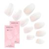 imageDashing Diva Glaze Nail Strip Duo  Glazed Collection  Strawberry Glaze ampamp Sangria Glaze  Long Lasting Chip Resistant SemiCured Gel Nail Strips  Contains 2 ColorsCloud Nine