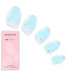 imageDashing Diva Glaze Nail Strip Set  Cherry Vanilla  Long Lasting Chip Resistant SemiCured Gel Nail Strips  Summer Gel Set  4Piece Manicure Kit with 32 StripsH20MG