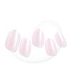 imageDashing Diva Glaze Nail Strips  Strawberry Glaze  Works with LED Lamp  Long Lasting Semicured Gel Strips  Contains 34 Nail Wraps 1 Prep Pad 1 Nail File