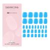 imageDashing Diva Glaze Pedicure Nail Strip Set  Blueberry Bliss  Long Lasting Chip Resistant SemiCured Gel Nail Strips  Summer Gel Set  4Piece Pedicure Kit with 32 StripsBlue Spirulina