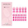 imageDashing Diva Glaze Pedicure Nail Strip Set  Blueberry Bliss  Long Lasting Chip Resistant SemiCured Gel Nail Strips  Summer Gel Set  4Piece Pedicure Kit with 32 StripsDragon Fruit Sorbet