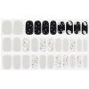 imageDashing Diva Gloss Halloween Nail Strips  Twisted Nightmare  UV Free Long Lasting Cute Halloween Gel Nail Stickers  Contains 32 Nail Wraps 1 Prep Pad 1 Nail FileGhostly Touch