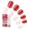 imageDashing Diva Magic Press Nail Bundle  Dreaming in Pastel Collection  Short Square Press On Nails  Pink Passion ampamp Inner Peace  Long Lasting Gel  Lasts Up to 7 Days  2 SetsThe White Chocolate Cherry Collection