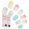 imageDashing Diva Magic Press Nail Bundle  Dreaming in Pastel Collection  Short Square Press On Nails  Pink Passion ampamp Inner Peace  Long Lasting Gel  Lasts Up to 7 Days  2 SetsThe On An Island Collection