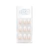 imageDashing Diva Magic Press Nails  French Glaze  Medium Almond Shaped Press On Nails  Long Lasting Stick On Gel Nails  Lasts Up to 7 Days  Contains 30 Stick On Nails 1 Prep Pad 1 File
