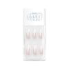 imageDashing Diva Magic Press Nails  French Glaze  Medium Coffin Shaped Press On Nails  Long Lasting Stick On Gel Nails  Lasts Up to 7 Days  Contains 30 Stick On Nails 1 Prep Pad 1 File