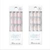imageDashing Diva Nailbliss Glazed Donut Gel Manicure Bundle  Vanilla Glaze ampamp French Glaze  Salon Quality Easy to Apply and Chip Resistant  Contains 2 Sets of 30 Long Length Square ShapedRosewater Glaze  French Glaze