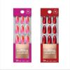 imageDashing Diva Nailbliss Glazed Donut Gel Manicure Bundle  Vanilla Glaze ampamp French Glaze  Salon Quality Easy to Apply and Chip Resistant  Contains 2 Sets of 30 Long Length Square ShapedTequila Sunset  Ruby Radiance