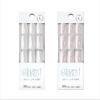 imageDashing Diva Nailbliss Glazed Donut Gel Manicure Bundle  Vanilla Glaze ampamp French Glaze  Salon Quality Easy to Apply and Chip Resistant  Contains 2 Sets of 30 Long Length Square ShapedVanilla Glaze  French Glaze