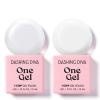 imageDashing Diva One Gel Color Duo  Pinks  Pointe ampamp Aristocrat  3in1 Base Coat Nail Color ampamp Top Coat  Gel Nail Polish Set  Contains 2 ColorsWhites