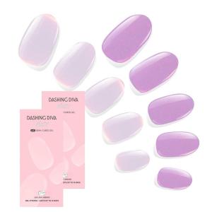 imageDashing Diva Glaze Nail Strip Duo  Glazed Collection  Strawberry Glaze ampamp Sangria Glaze  Long Lasting Chip Resistant SemiCured Gel Nail Strips  Contains 2 ColorsUnicorn