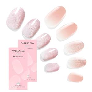 imageDashing Diva Glaze Nail Strip Duo  Glazed Collection  Strawberry Glaze ampamp Sangria Glaze  Long Lasting Chip Resistant SemiCured Gel Nail Strips  Contains 2 ColorsBlush