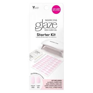 imageDashing Diva Glaze SemiCured Gel Starter Kit 7 Piece Set