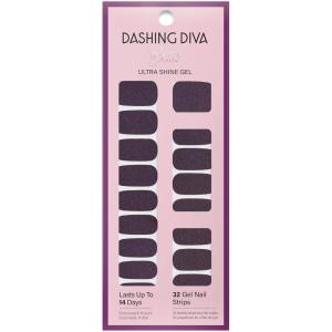 imageDashing Diva Gloss Nail Strips  Taupe Hat  UV Free Chip Resistant Long Lasting Gel Nail Stickers  Contains 32 Nail Wraps 1 Prep Pad 1 Nail FileFig Pop