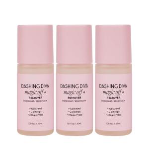 imageDashing Diva Magic Off Remover 3 Pack  PressOn Nail Remover with Niacinamide and Castor Oil  Contains 3