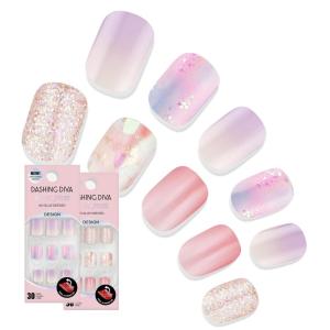 imageDashing Diva Magic Press Nail Bundle  Night ampamp Day Collection  Coffin Shape Press On Nails  After Hours ampamp Hollywoods Finest  Long Lasting Gel  Lasts Up to 7 Days  2 SetsThe Dreaming In Pastel Collection