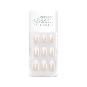 imageDashing Diva Magic Press Nails  French Glaze  Medium Almond Shaped Press On Nails  Long Lasting Stick On Gel Nails  Lasts Up to 7 Days  Contains 30 Stick On Nails 1 Prep Pad 1 File