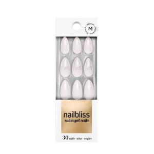 imageDashing Diva Nailbliss XL Gel Manicure Set  Darling Dreamer  Salon Quality Easy to Apply and Chip Resistant  Contains 30 ExtraLong Length Square Shaped Glue On Gel NailsStolen Hearts