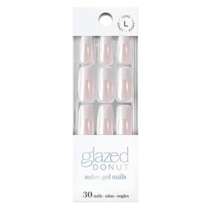 imageDashing Diva Nailbliss XL Gel Manicure Set  Darling Dreamer  Salon Quality Easy to Apply and Chip Resistant  Contains 30 ExtraLong Length Square Shaped Glue On Gel NailsGN126