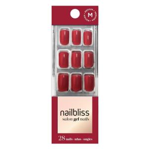 imageDashing Diva Nailbliss XL Gel Manicure Set  Darling Dreamer  Salon Quality Easy to Apply and Chip Resistant  Contains 30 ExtraLong Length Square Shaped Glue On Gel NailsSilver