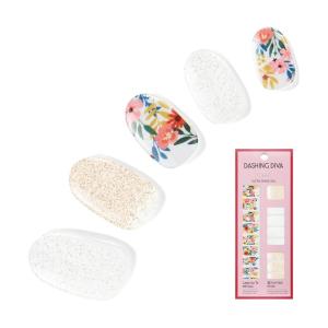 imageDashing Diva Patriotic Gloss Nail Strips  Blue Jean Baby  UV Free Chip Resistant Long Lasting Gel Nail Stickers  3Piece Manicure Set  Contains 32 Wraps 1 Prep Pad 1 FileWallflower Frenzy