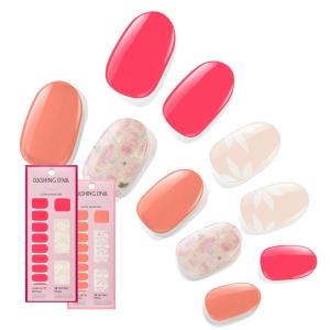 imageDashing Diva Patriotic Gloss Nail Strips Bundle  Salute ampamp Independent  UV Free Chip Resistant Long Lasting Gel Nail Stickers  Contains 2 SetsThe Vivids Collection