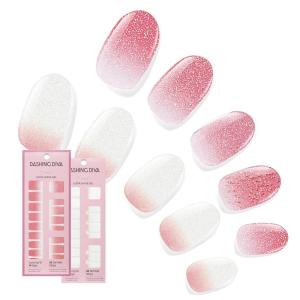 imageDashing Diva Patriotic Gloss Nail Strips Bundle  Salute ampamp Independent  UV Free Chip Resistant Long Lasting Gel Nail Stickers  Contains 2 SetsThe Ombre Collection