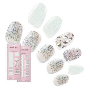 imageDashing Diva Patriotic Gloss Nail Strips Bundle  Salute ampamp Independent  UV Free Chip Resistant Long Lasting Gel Nail Stickers  Contains 2 SetsThe Glam Collection