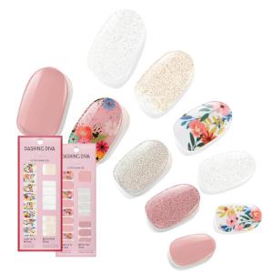 imageDashing Diva Patriotic Gloss Nail Strips Bundle  Salute ampamp Independent  UV Free Chip Resistant Long Lasting Gel Nail Stickers  Contains 2 SetsThe Spring Florals Collection