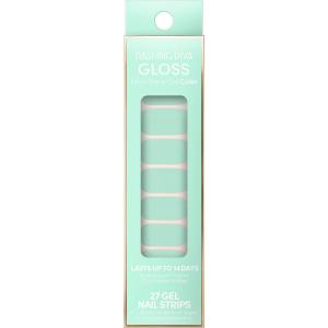 imageDashing Diva White Canvas Gloss Nail StripsIced Mint