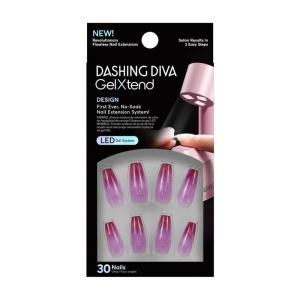 imageDashing Diva GelXtend Nail Set  Graceful Girl  Nude Ombre Nails  Lasts Up to 14 Days  Gel Nails  NoSoak Easy RemovalLight Brown