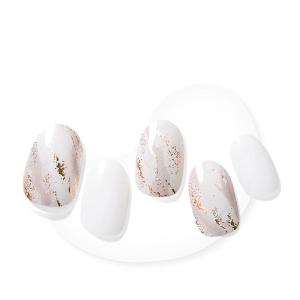 imageDashing Diva Glaze Nail Strips  Glacier Lilly  Works with Any LED Nail Lamp  Long Lasting Chip Resistant Semicured Gel Nail Strips  34 Salon Quality White Gel Nails 1 Prep Pad 1 Nail File