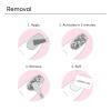 imageDashing Diva Magic Off Gel Polish Remover  DamageFree BubbleOff Remover for One Gel  Includes Bonus Tool  2Pack