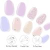 imageDashing Diva Gloss Nail Strips Bundle  The Winter Florals Collection Baby Bouquet ampamp Magnolia Vine  UV Free Chip Resistant Long Lasting Gel Stickers  Contains 2 SetsThe Pastel Collection