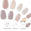 imageDashing Diva Gloss Nail Strips Bundle  The Winter Florals Collection Baby Bouquet ampamp Magnolia Vine  UV Free Chip Resistant Long Lasting Gel Stickers  Contains 2 SetsThe Best Sellers Collection