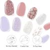 imageDashing Diva Gloss Nail Strips Bundle  The Winter Florals Collection Baby Bouquet ampamp Magnolia Vine  UV Free Chip Resistant Long Lasting Gel Stickers  Contains 2 SetsThe Geometric Collection