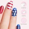 imageDashing Diva Gloss Nail Strips Bundle  The Winter Florals Collection Baby Bouquet ampamp Magnolia Vine  UV Free Chip Resistant Long Lasting Gel Stickers  Contains 2 SetsSalute  Independence