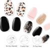 imageDashing Diva Gloss Nail Strips Bundle  The Winter Florals Collection Baby Bouquet ampamp Magnolia Vine  UV Free Chip Resistant Long Lasting Gel Stickers  Contains 2 SetsThe Black Cheetah Collection