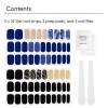 imageDashing Diva Gloss Nail Strips Bundle  The Winter Florals Collection Baby Bouquet ampamp Magnolia Vine  UV Free Chip Resistant Long Lasting Gel Stickers  Contains 2 SetsThe Dark Marble Collection