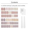 imageDashing Diva Gloss Nail Strips Bundle  The Winter Florals Collection Baby Bouquet ampamp Magnolia Vine  UV Free Chip Resistant Long Lasting Gel Stickers  Contains 2 SetsThe Best Sellers Collection