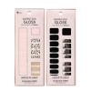 imageDashing Diva Gloss Nail Strips Bundle  The Winter Florals Collection Baby Bouquet ampamp Magnolia Vine  UV Free Chip Resistant Long Lasting Gel Stickers  Contains 2 SetsThe Black Cheetah Collection