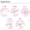 imageDashing Diva Glaze Effects Nail Strip Set  Hes Cuter in Person  Long Lasting Chip Resistant SemiCured Gel Nail Strips  4Piece Manicure Set with 32 StripsRuby Red Apple