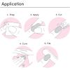 imageDashing Diva Glaze Effects Nail Strip Set  Hes Cuter in Person  Long Lasting Chip Resistant SemiCured Gel Nail Strips  4Piece Manicure Set with 32 StripsIridesci