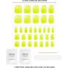 imageDashing Diva Glaze Pedicure Nail Strips  Lime Glaze  Works with Any LED Nail Lamp  Long Lasting Chip Resistant Semicured Gel Strips  Contains 34 Salon Quality Wraps1 File
