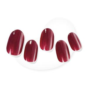 imageDashing Diva Glaze Nail Strips  Red Dahlia  Works with Any LED Nail Lamp  Long Lasting Chip Resistant Semicured Gel Strips  Contains 34 Salon Quality Wraps 2 Prep Pad 1 File
