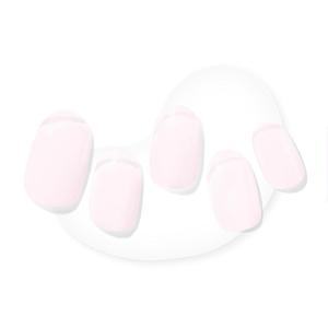 imageDashing Diva Glaze Nail Strips  Sheer Pink  Works with Any LED Nail Lamp  Long Lasting Chip Resistant Semicured Gel Nail Strips  Contains 34 Salon Quality Nail Wraps 1 Prep Pad 1 File