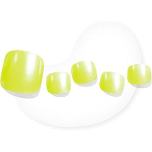 imageDashing Diva Glaze Pedicure Nail Strips  Lime Glaze  Works with Any LED Nail Lamp  Long Lasting Chip Resistant Semicured Gel Strips  Contains 34 Salon Quality Wraps1 File