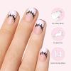 imageDashing Diva Gloss Nail Strips  I Need My Mummy  UV Free Chip Resistant Long Lasting Gel Nail Stickers  3Piece Halloween Manicure Set  Contains 32 Wraps 1 Prep Pad 1 FileI Need My Mummy