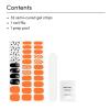 imageDashing Diva Gloss Nail Strips  I Need My Mummy  UV Free Chip Resistant Long Lasting Gel Nail Stickers  3Piece Halloween Manicure Set  Contains 32 Wraps 1 Prep Pad 1 FileOrange You Scared